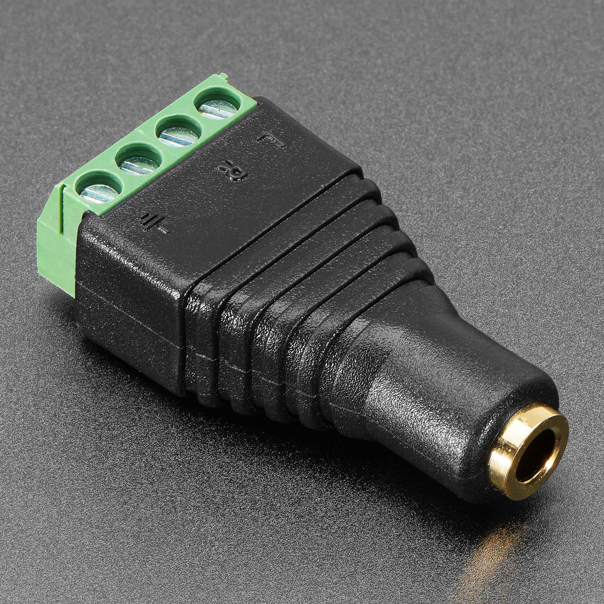 3.5mm (1/8") 4-Pole (TRRS) Audio Jack Terminal Block by Adafruit - The Pi Hut