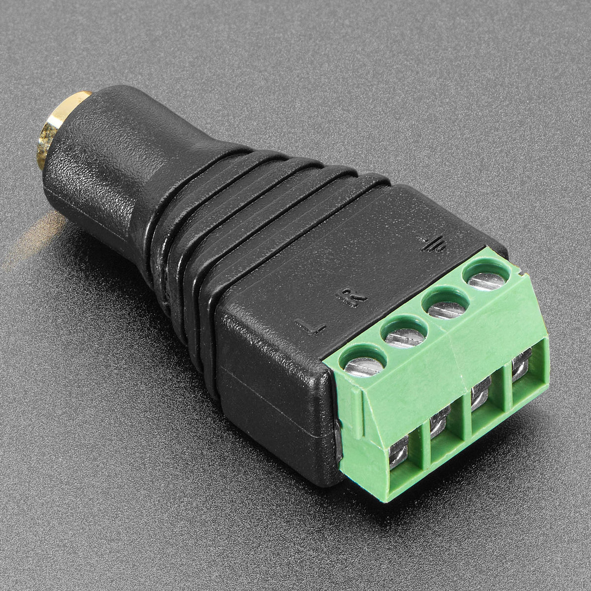 3.5mm (1/8") 4-Pole (TRRS) Audio Jack Terminal Block by Adafruit - The Pi Hut