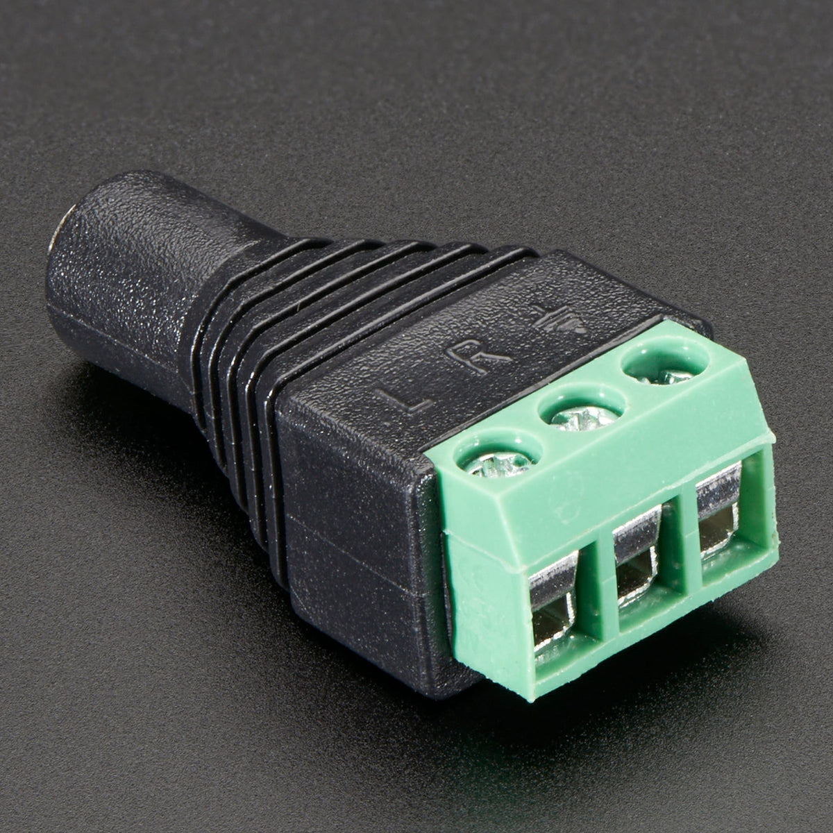 3.5mm (1/8") Stereo Audio Jack Terminal Block by Adafruit - The Pi Hut