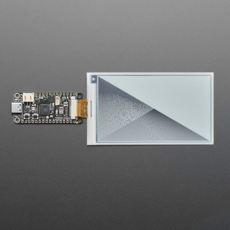 3.7" 416x240 Monochrome Black/White eInk / ePaper - Bare Display - UC8253 Chipset by Adafruit - The Pi Hut