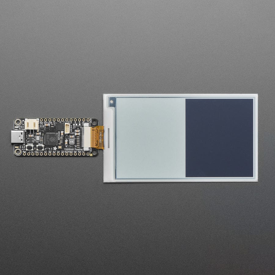 3.7" 416x240 Monochrome Black/White eInk / ePaper - Bare Display - UC8253 Chipset by Adafruit - The Pi Hut