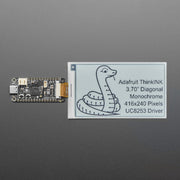 3.7" 416x240 Monochrome Black/White eInk / ePaper - Bare Display - UC8253 Chipset by Adafruit - The Pi Hut