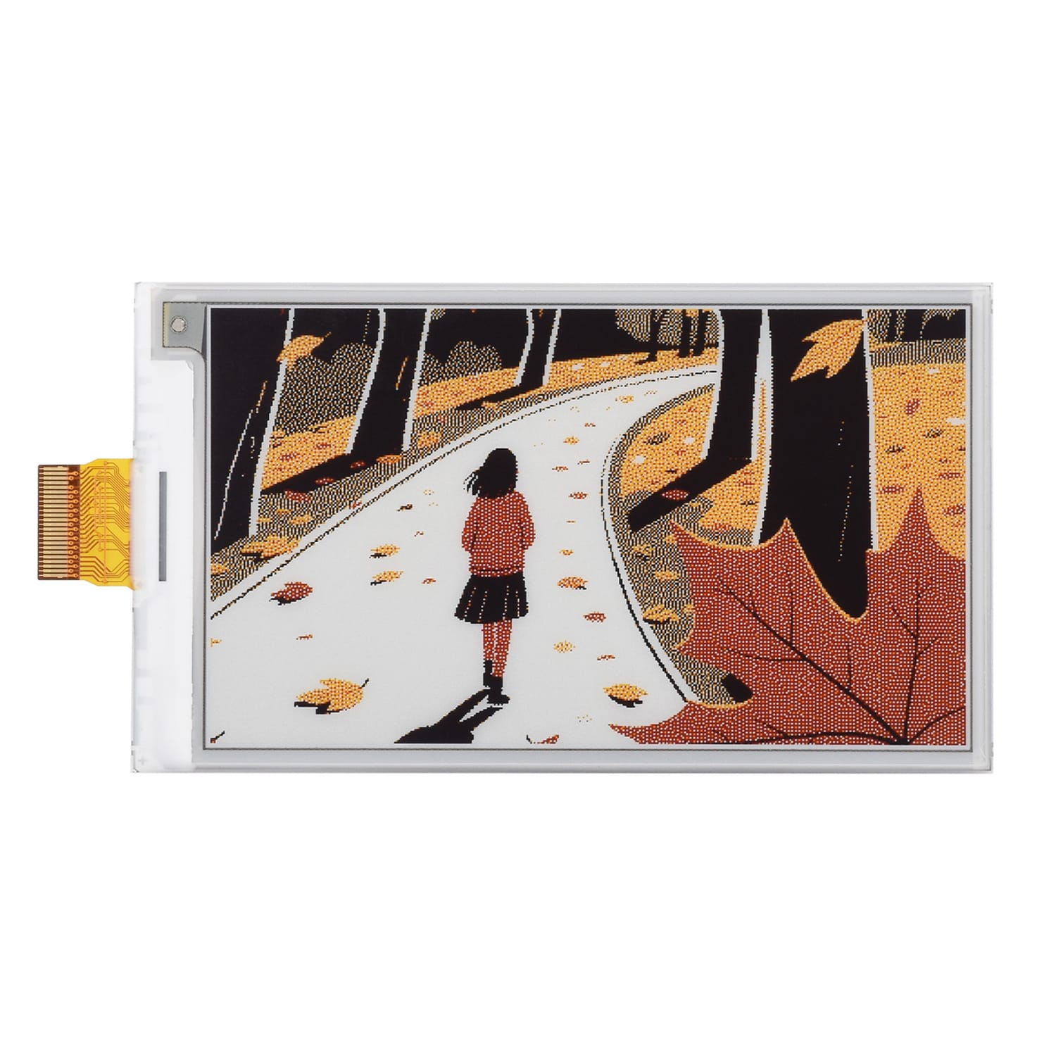 3.7" ePaper Display Raw Panel - Red/Yellow/Black/White (416x240) by Waveshare - The Pi Hut
