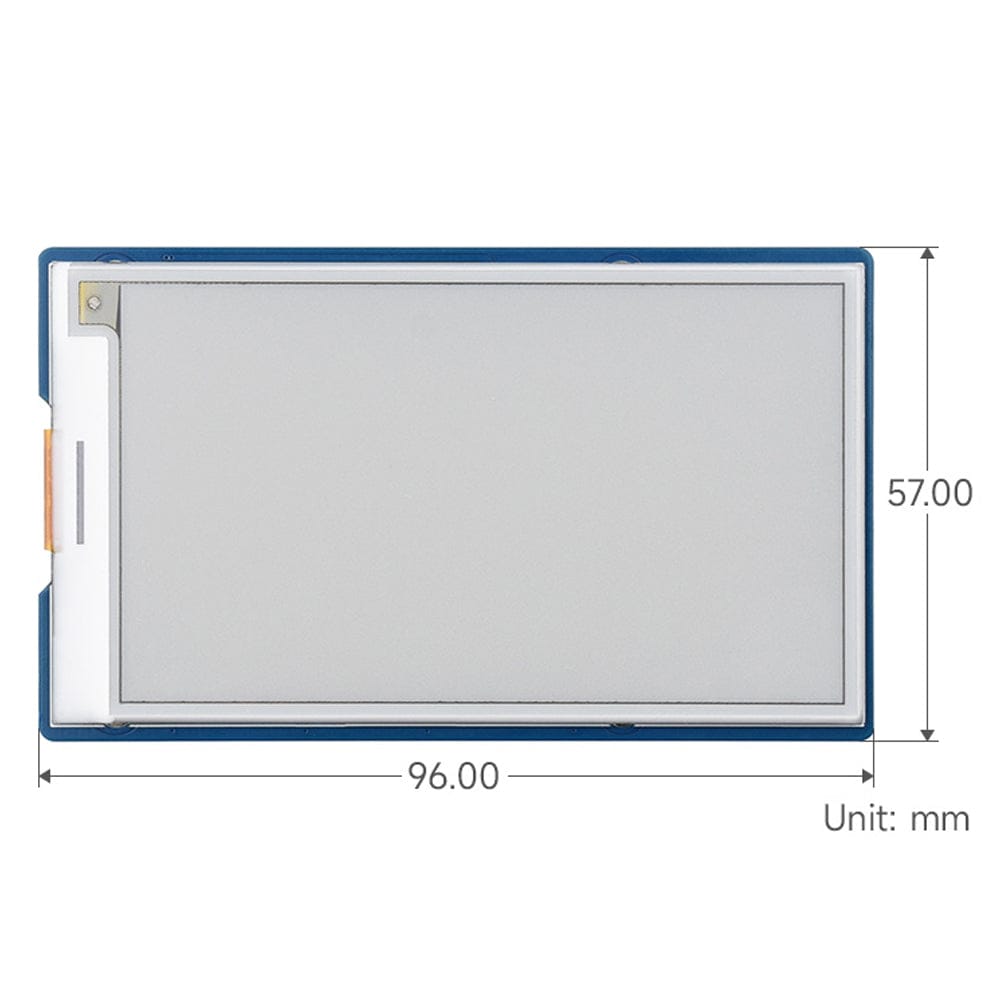 3.7" ePaper HAT (G) for Raspberry Pi - Red/Yellow/Black/White by Waveshare - The Pi Hut