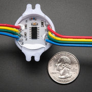 30mm Dots - 12V Digital RGB LED Pixels (Strand of 20) (WS2801) by Adafruit - The Pi Hut