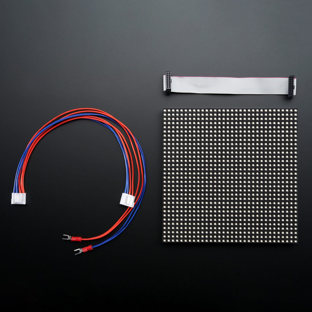 32x32 RGB LED Matrix Panel - 5mm Pitch by Adafruit - The Pi Hut