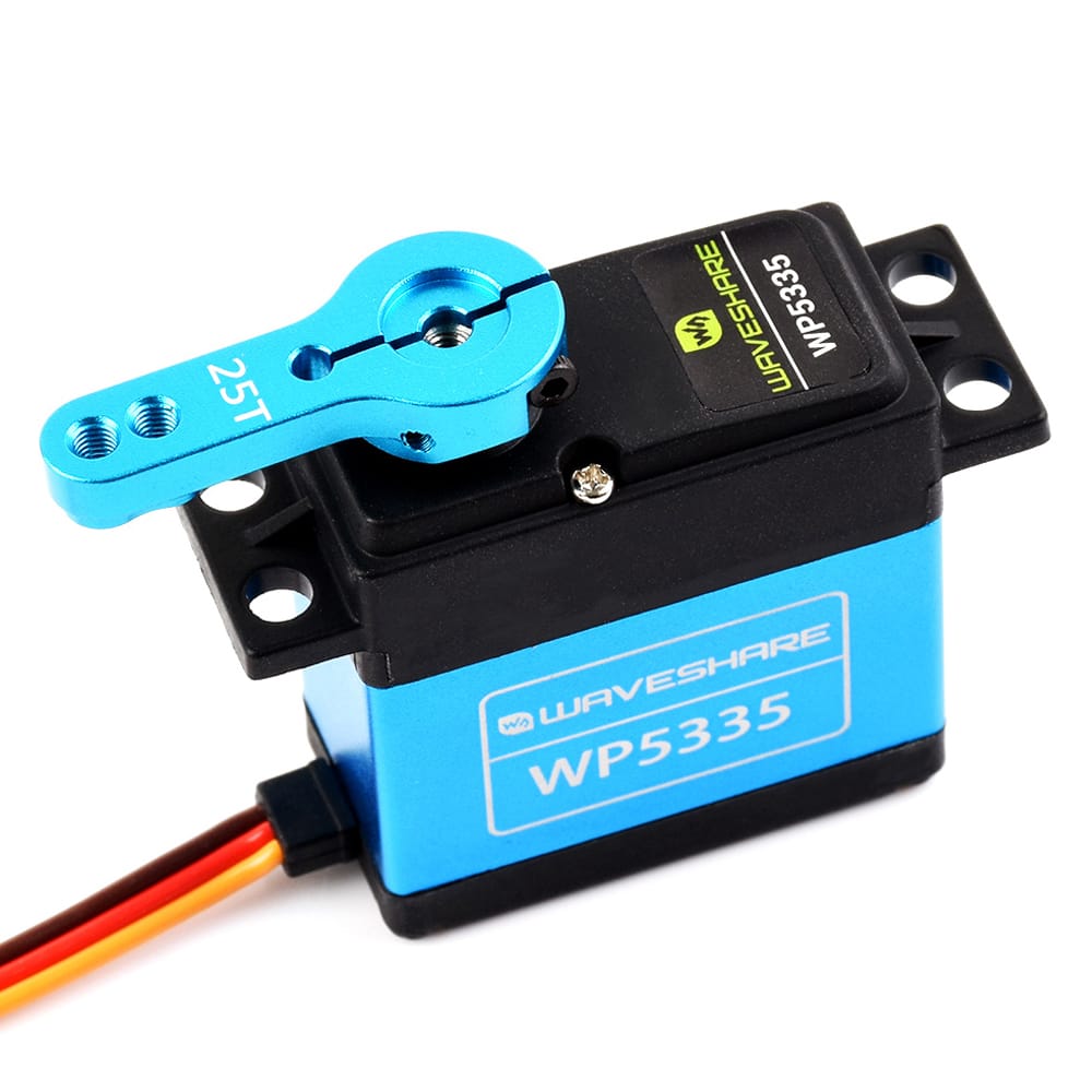 35kg.cm Steel Gear High-Torque 180° Digital Servo by Waveshare - The Pi Hut