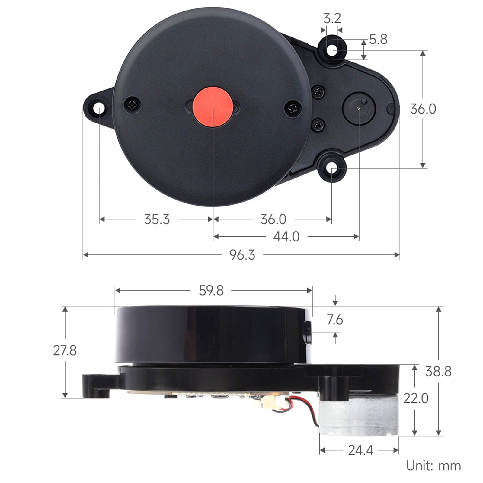 360° Omni-directional Triangulation Lidar D200 Developer Kit - The Pi Hut