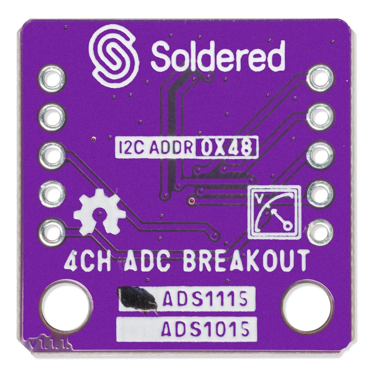 ADC 16-bit ADS1115 4-Channel with PGA Breakout