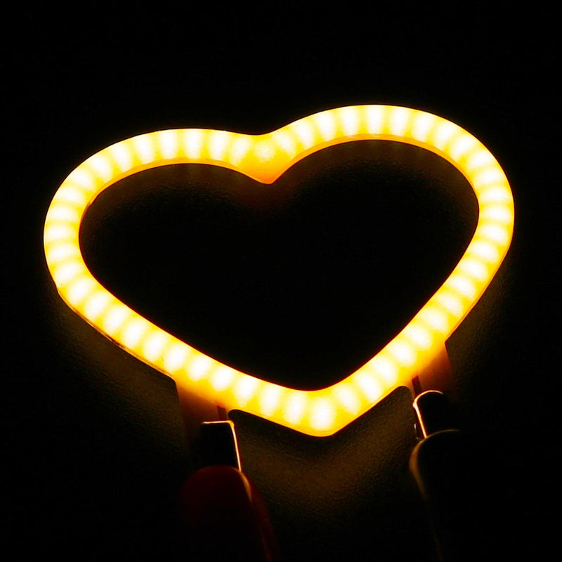 3V COB LED - Heart