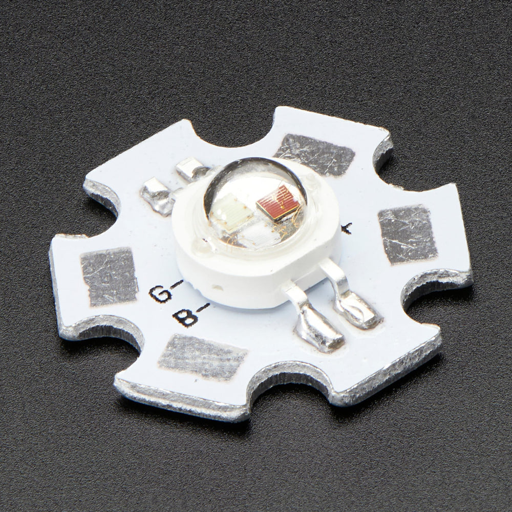 3W-9W RGB LED - Common Anode by Adafruit - The Pi Hut