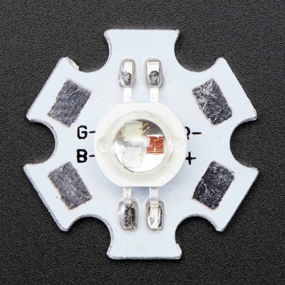 3W-9W RGB LED - Common Anode by Adafruit - The Pi Hut