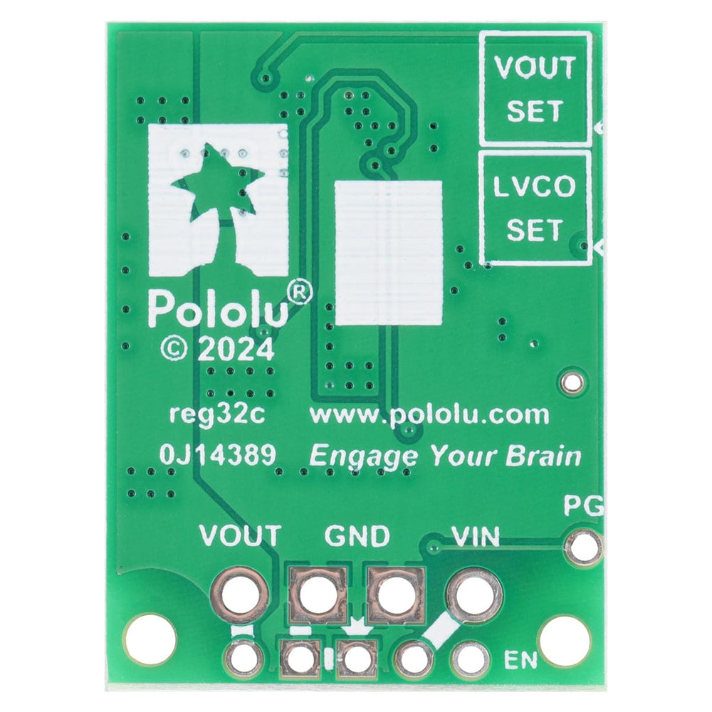 Pololu 4.2-15V 3.3A Fine-Adjust Step-Down Voltage Regulator with Adjustable Low-Voltage Cutoff (D30V33MASCMA)