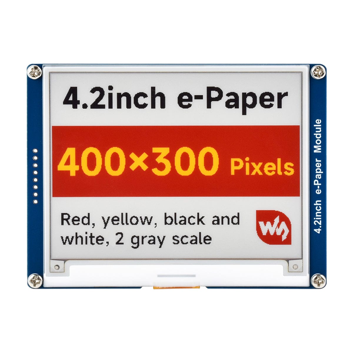 4.2" Quad Colour E-Paper Display Module (400 x 300) - The Pi Hut