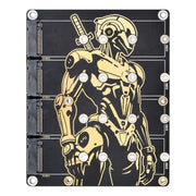 4-Channel M.2 Adapter for Raspberry Pi 5 by Waveshare - The Pi Hut