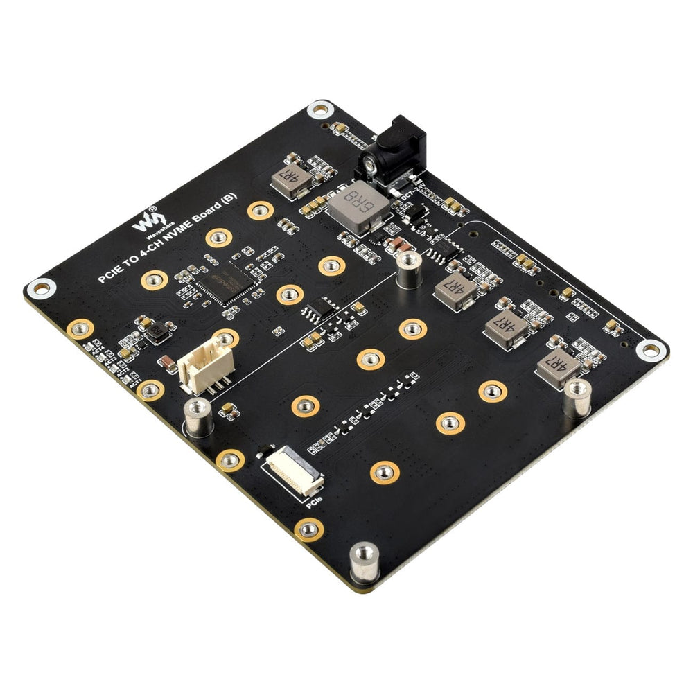 4-Channel M.2 Adapter for Raspberry Pi 5 by Waveshare - The Pi Hut