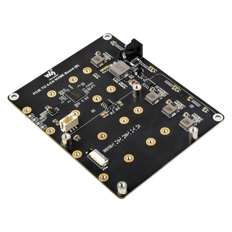 4-Channel M.2 Adapter for Raspberry Pi 5 - The Pi Hut