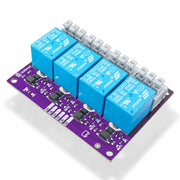 4-Channel Relay Board by Soldered Electronics - The Pi Hut