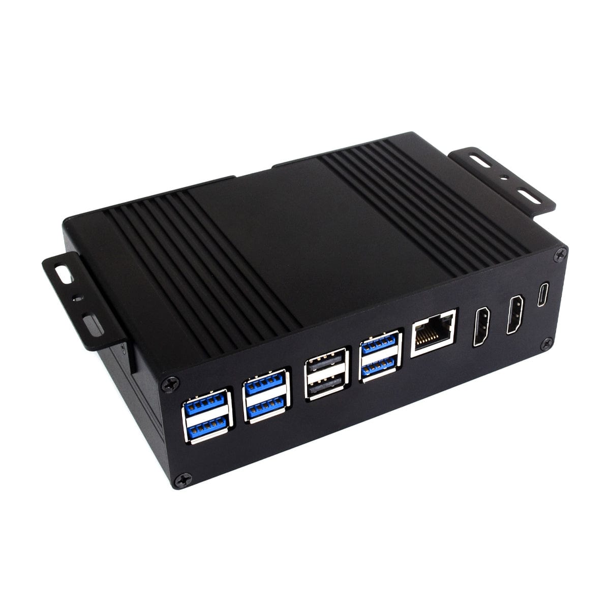 4-Channel USB 3.2 Module Case for Raspberry Pi 5 - The Pi Hut