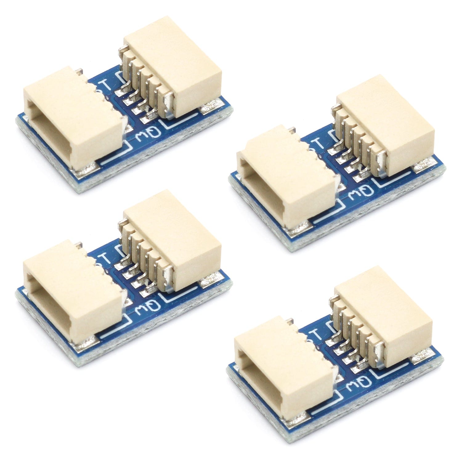 4-Pin JST-SH Cable Joiners (4-Pack) - The Pi Hut