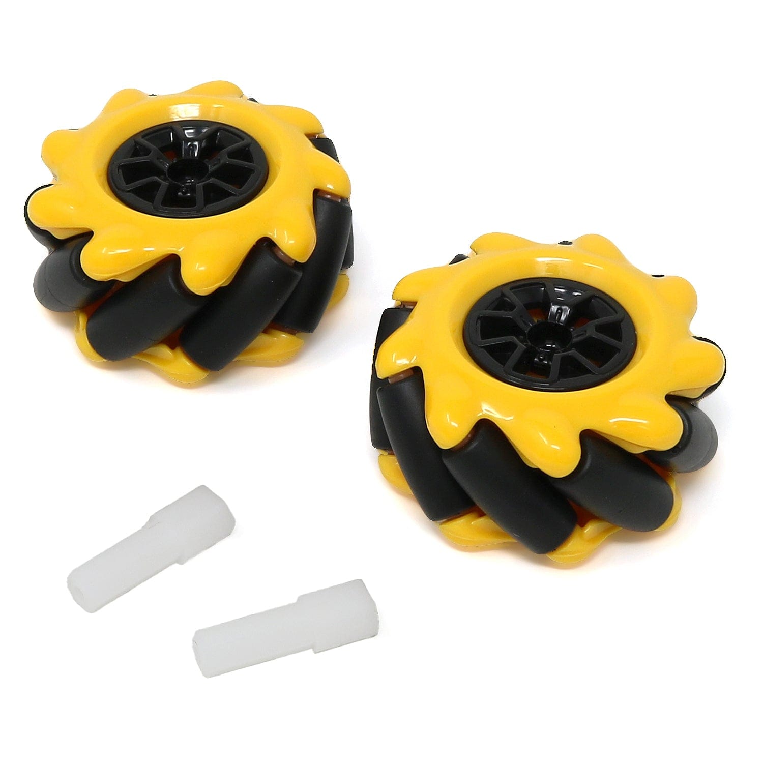 48mm Mecanum Wheel Set with Hubs - The Pi Hut