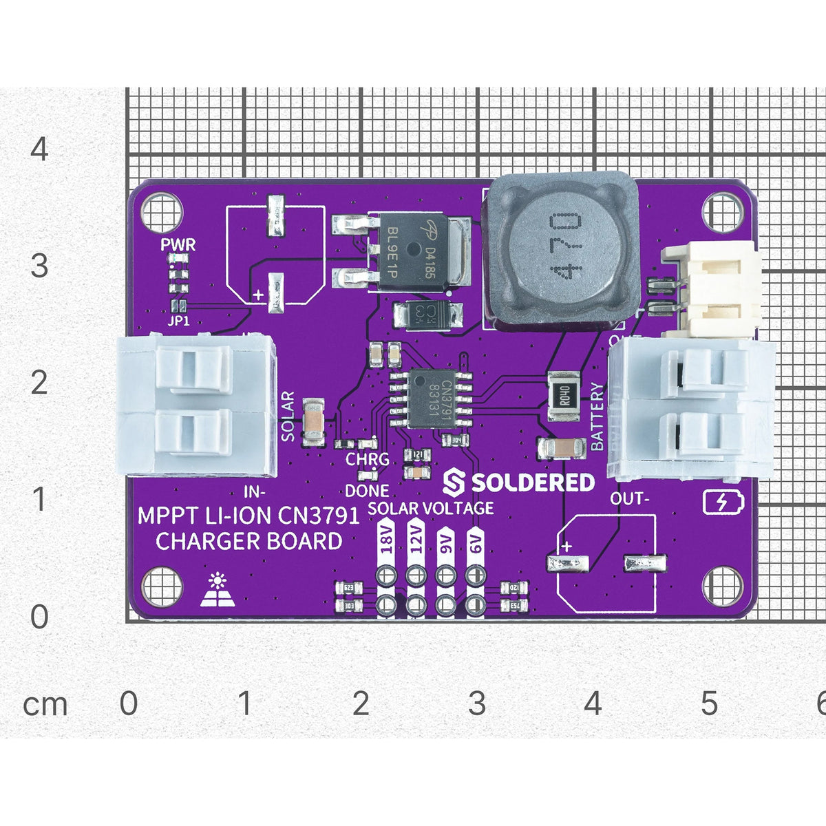 MPPT Li-Ion CN3791 Charger Board