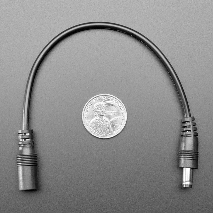 5.5mm/2.1mm DC Barrel Polarity Reversing Cable - The Pi Hut