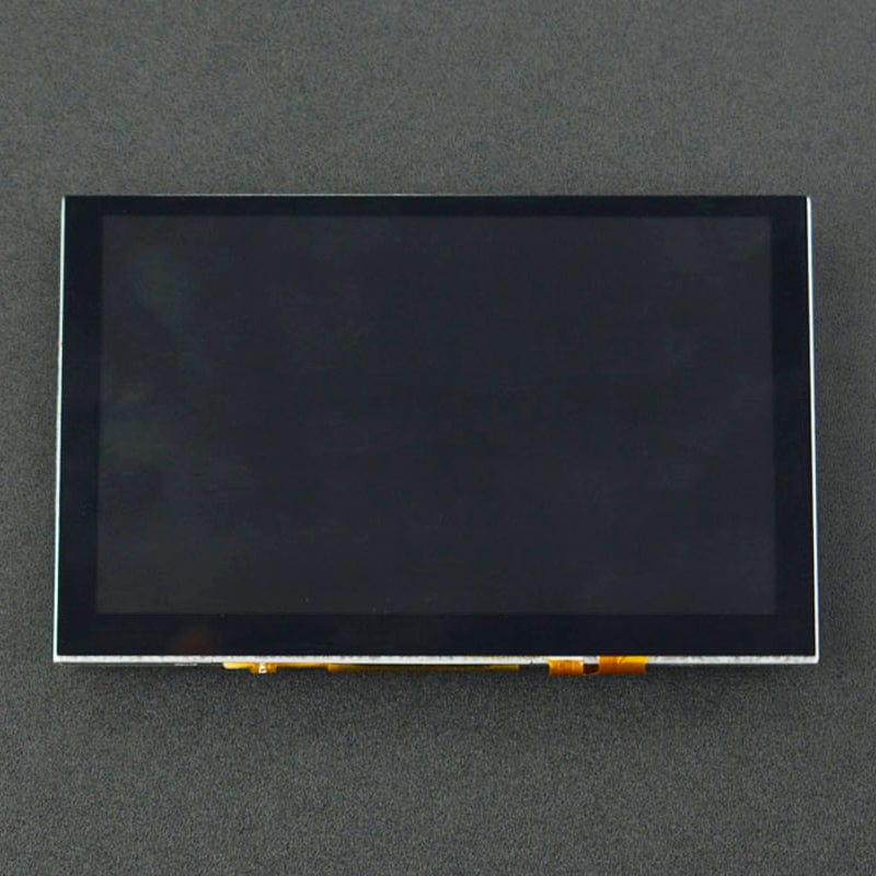 5'' 800 x 480 TFT Raspberry Pi DSI Touchscreen (Compatible with Raspberry Pi 3B/3B+/4B/5) - The Pi Hut