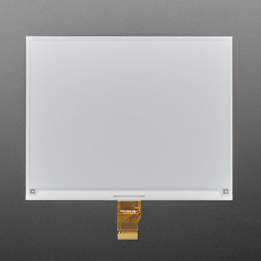 5.83" 648x480 Monochrome Black / White eInk / ePaper - Bare Display - UC8179 Chipset by Adafruit - The Pi Hut