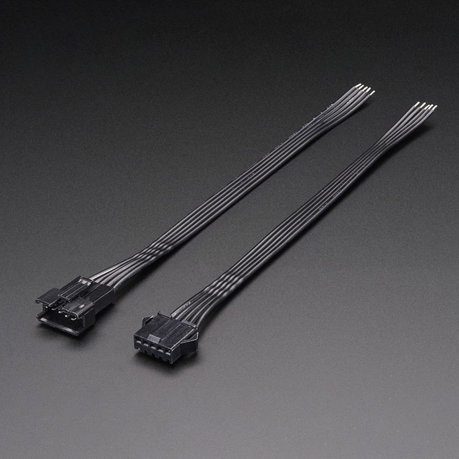 5-pin JST SM Plug + Receptacle Cable Set by Adafruit - The Pi Hut