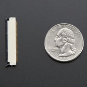 50-pin 0.5mm pitch top-contact FPC SMT Connector by Adafruit - The Pi Hut
