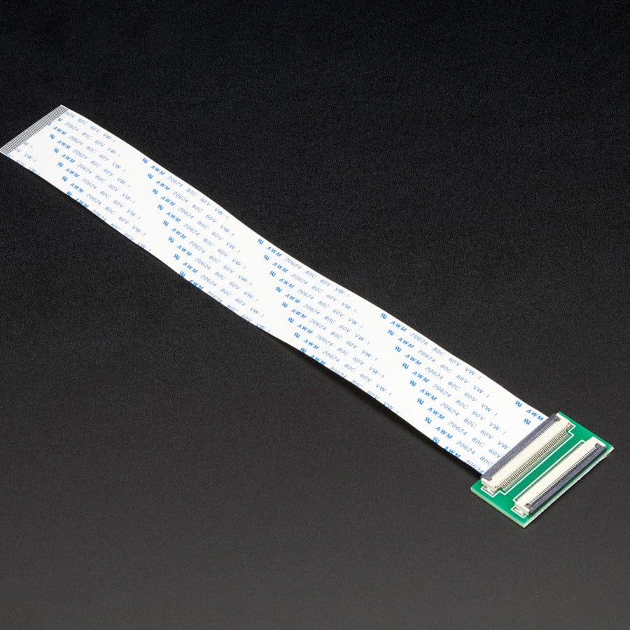 50-pin FPC Extension Board + 200mm Cable by Adafruit - The Pi Hut