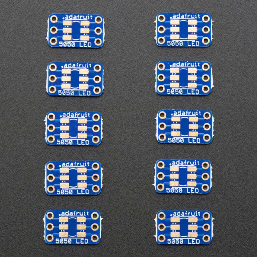 5050 LED breakout PCB - 10 pack! - The Pi Hut