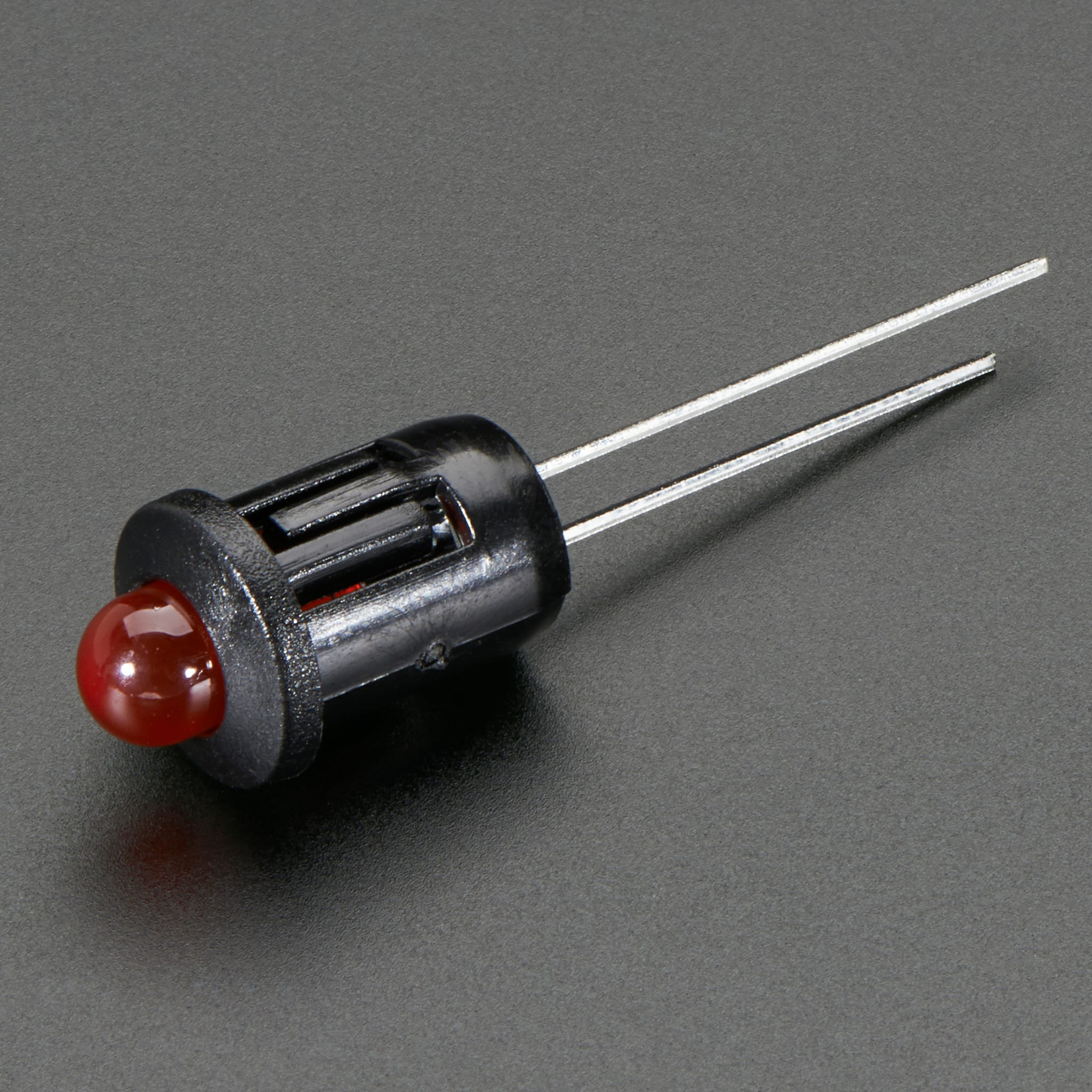 5mm Plastic Bevel LED Holder - Pack of 5 by Adafruit - The Pi Hut