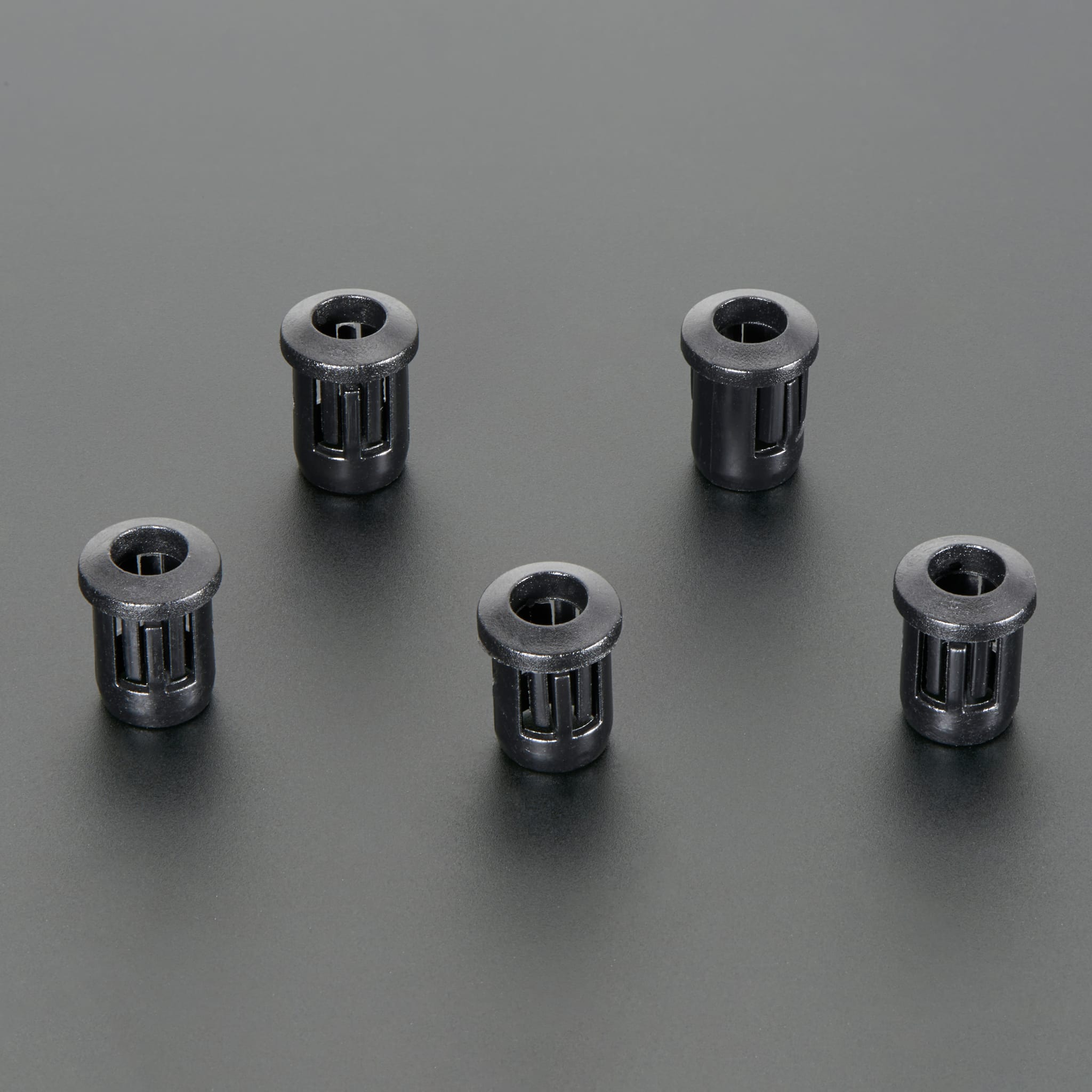 5mm Plastic Bevel LED Holder - Pack of 5 by Adafruit - The Pi Hut