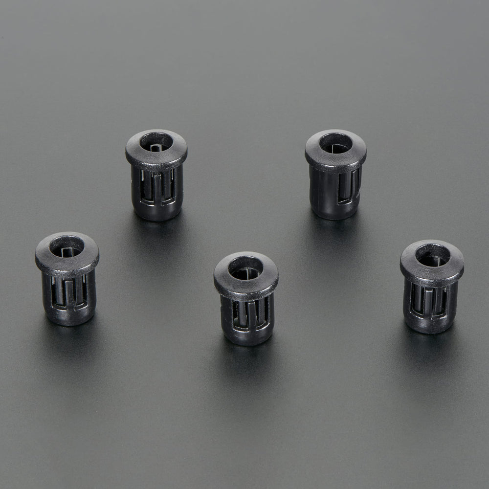 5mm Plastic Bevel LED Holder - Pack of 5 by Adafruit - The Pi Hut