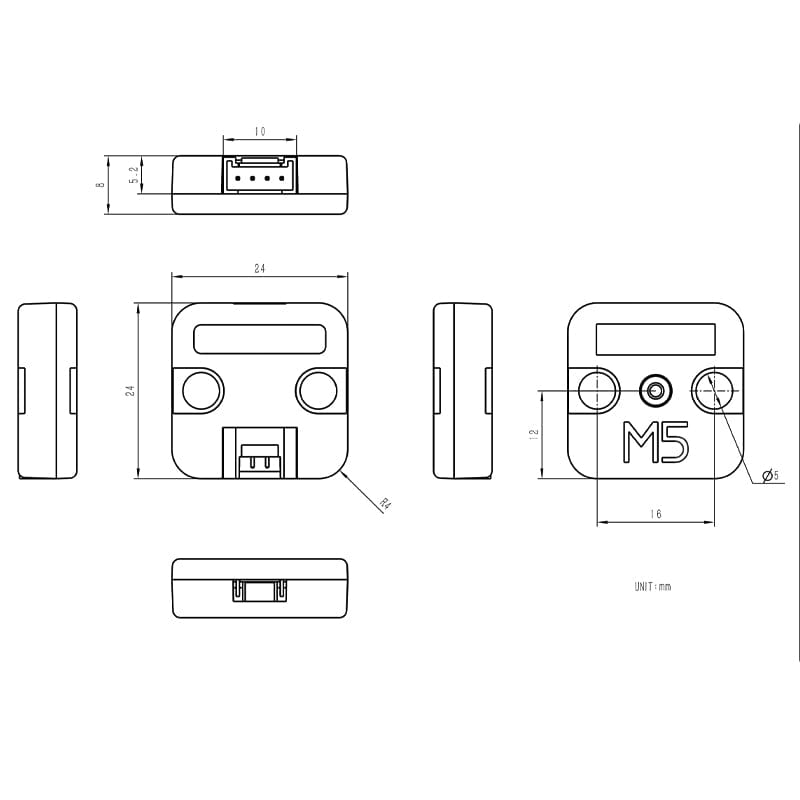 6-DoF IMU Pro Mini Unit (BMI270, BMM150, BMP280) - The Pi Hut