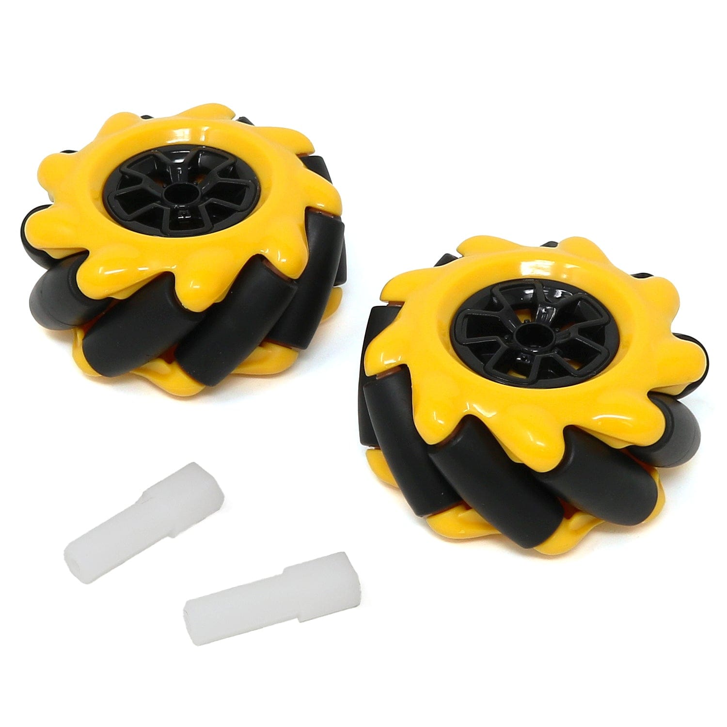 60mm Mecanum Wheel Set with Hubs - The Pi Hut