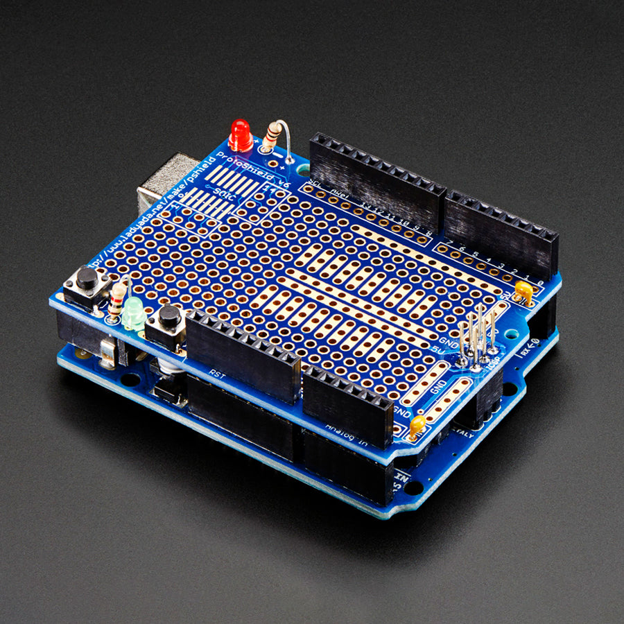 Adafruit Proto Shield for Arduino Unassembled Kit - Stackable (Version R3)