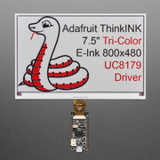 7.5" 800x480 Tri-Colour eInk / ePaper - Bare Display by Adafruit - The Pi Hut