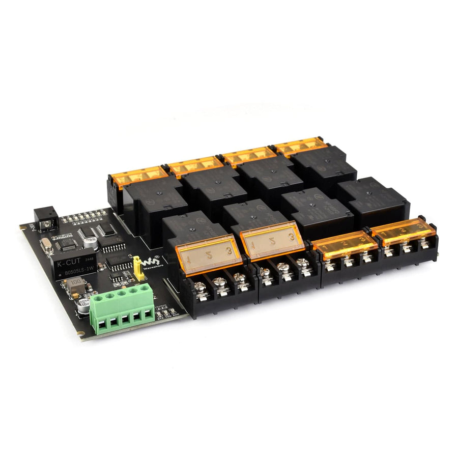8-Channel Modbus RTU Relay Module (E) with RS-485 Interface - The Pi Hut