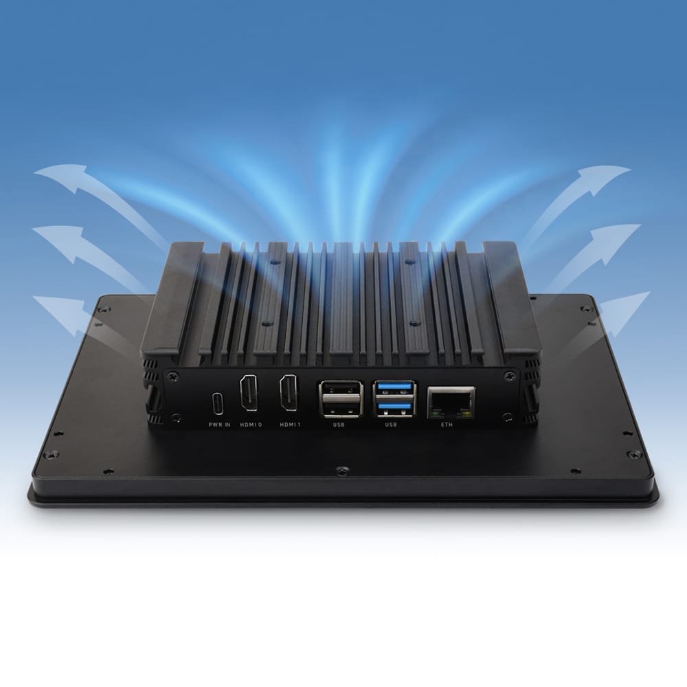 8" IPS Display + Aluminium Enclosure for Raspberry Pi by Waveshare - The Pi Hut