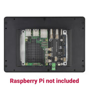 8" IPS Display + Aluminium Enclosure for Raspberry Pi by Waveshare - The Pi Hut