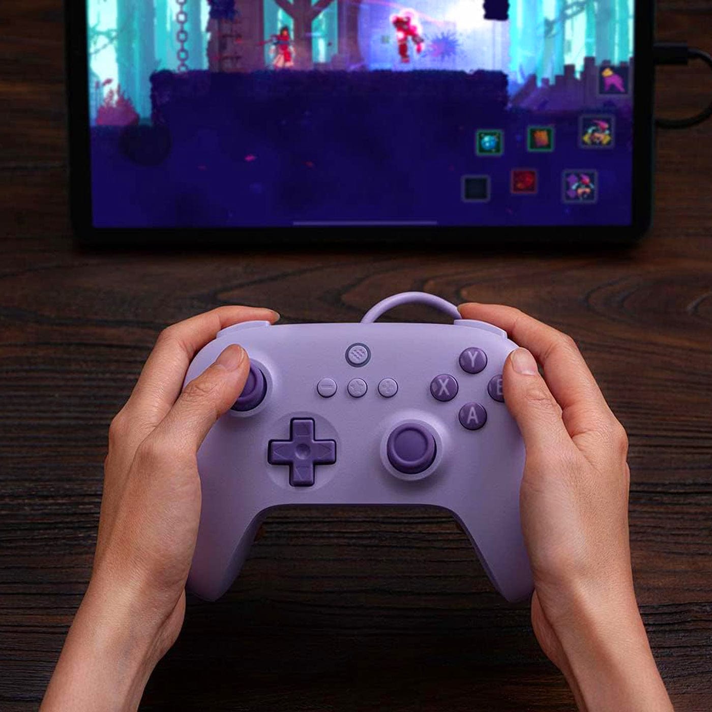 8BitDo Ultimate C Wired Controller (Purple) - The Pi Hut