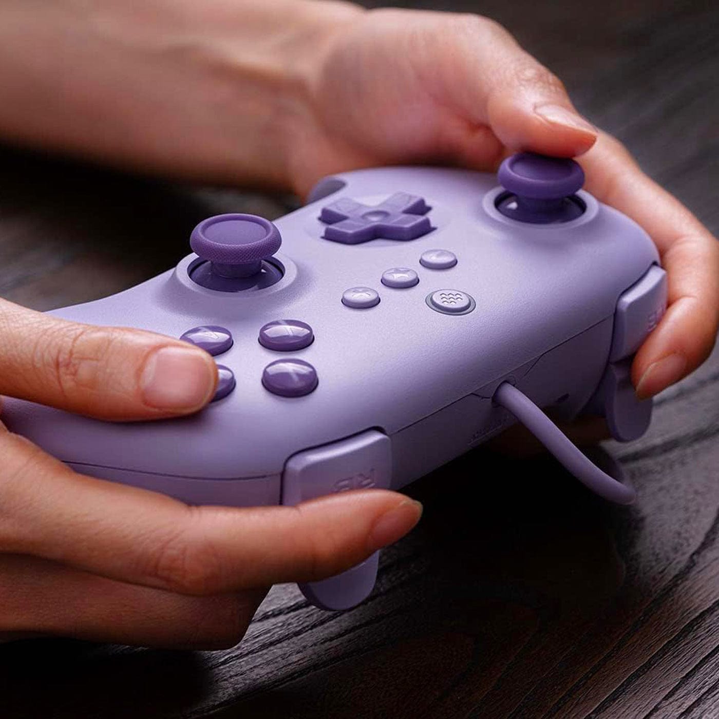 8BitDo Ultimate C Wired Controller (Purple) - The Pi Hut