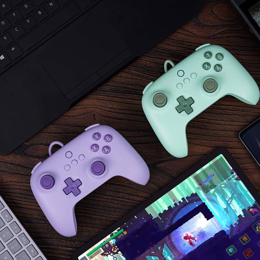 8BitDo Ultimate C Wired Controller (Green) - The Pi Hut