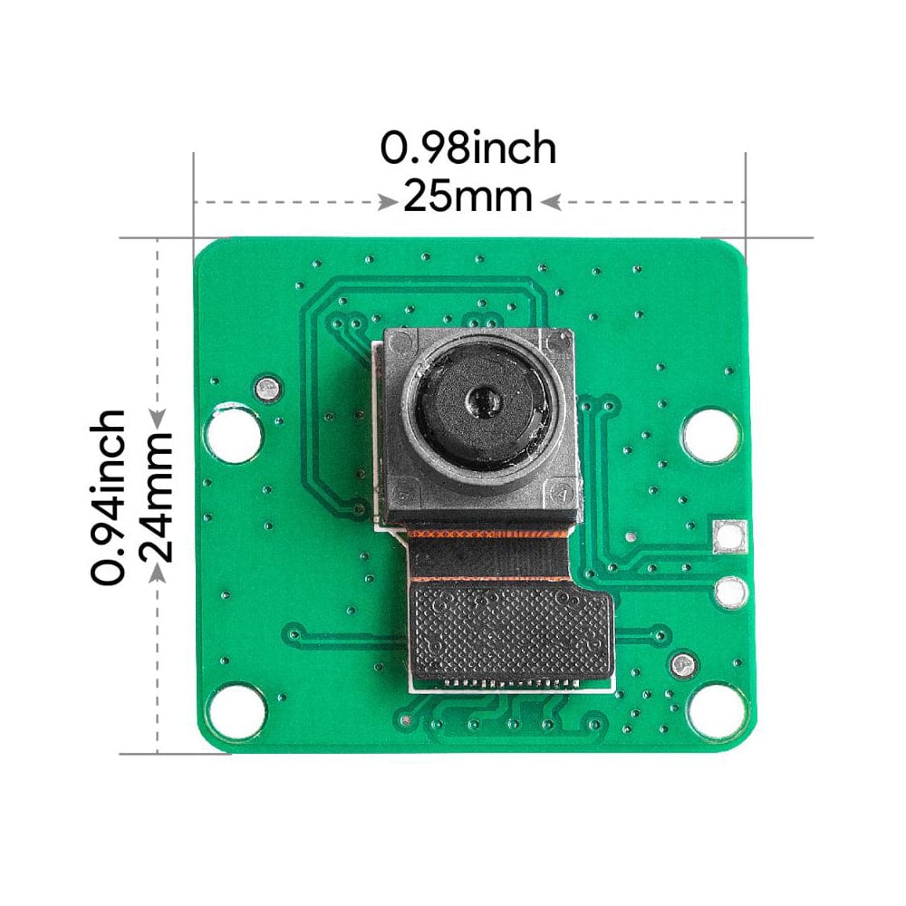 8MP IMX219 Fixed Focus Camera Module for Raspberry Pi (with ABS Case) - The Pi Hut