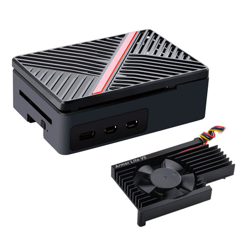 ABS Fan Case for Raspberry Pi 5 | The Pi Hut