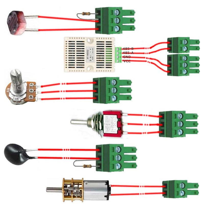 Accessories Kit for Sequent I/O Learning HAT - The Pi Hut