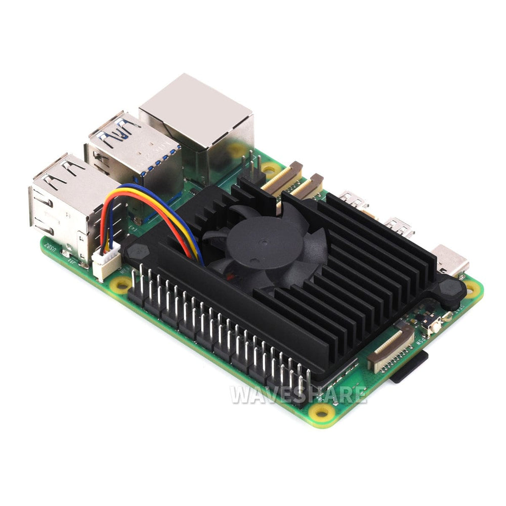 Active Cooling Fan for Raspberry Pi 5 - The Pi Hut